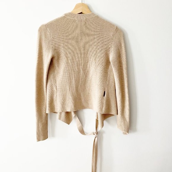 ✨ NWOT Wilfred Manset Tie Up Sweater | Aritzia - Picture 7 of 8